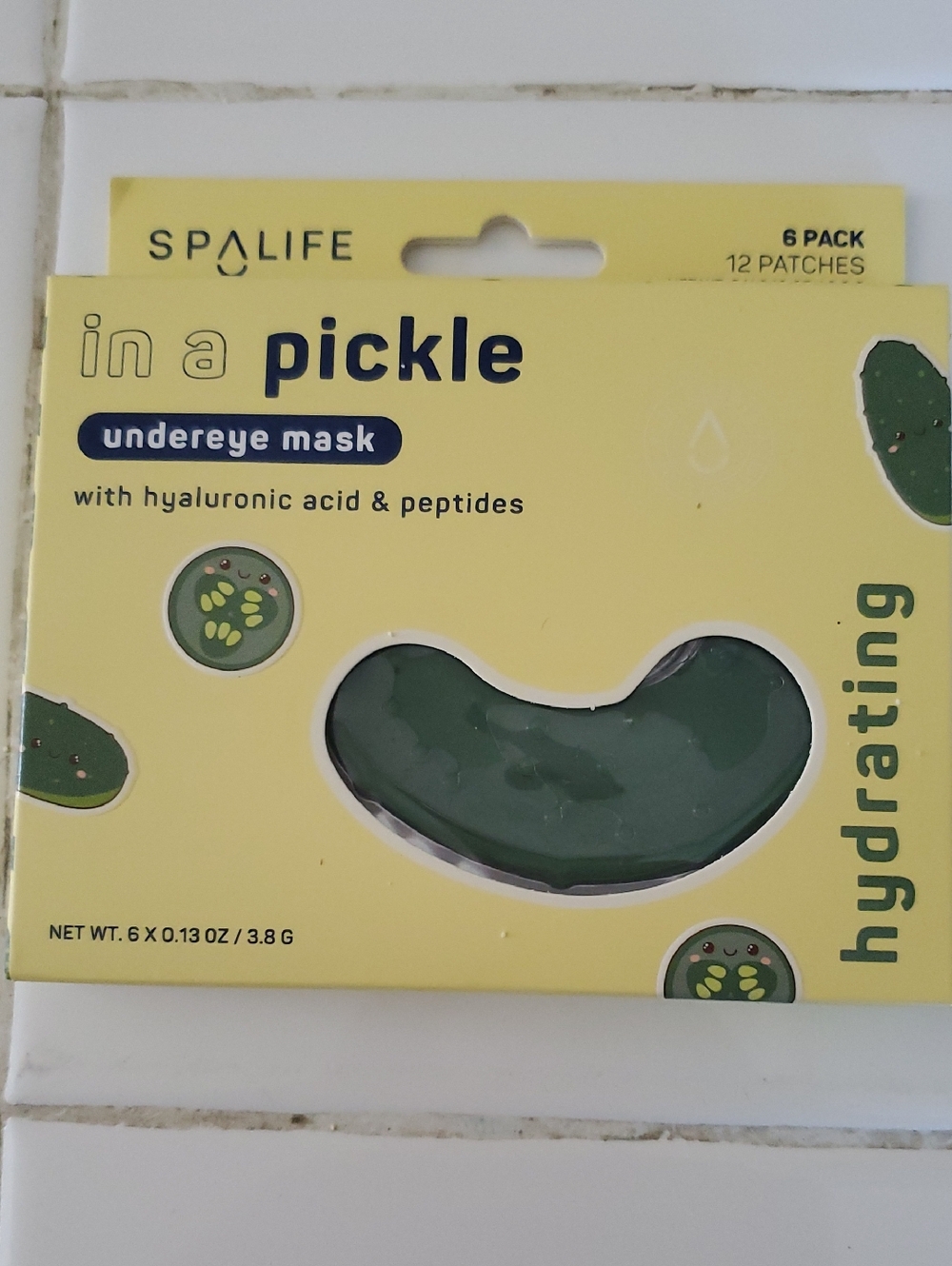 Alife Yellow Skincare Patch Packaging